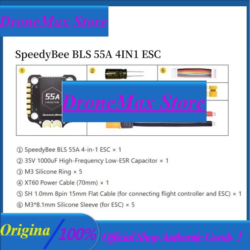 DroMa1pcs/lot YENİ Speedybee F - Speedybee F405 V4 Bls 55A Stack incelemesi ve fiyatı